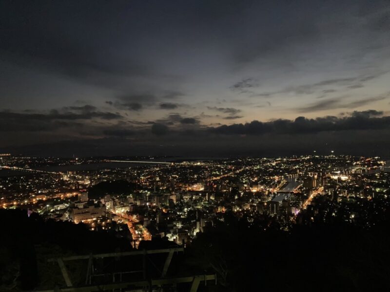 徳島市のシンボル『眉山』で”ご来光”タイムラプスはこんな感じっ★